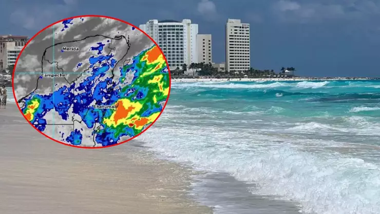 ¡Ojito aquí! Así AFECTARÁ la Onda Tropical 29 en Quintana Roo; aquí el pronóstico del clima para las próximas horas