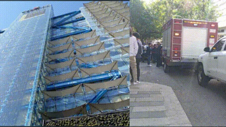 Persona muere tras la caída de un elevador en avenida Insurgentes Sur en CDMX