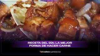 Receta del día: Te compartimos una de las mejores formas de hacer carne