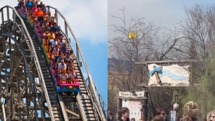 Cae árbol sobre un juego mecánico en España; aplasta a niños y adultos