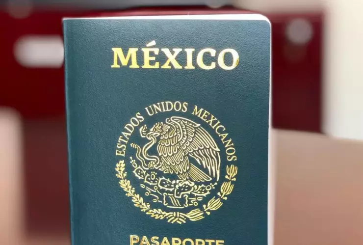 Pasaporte mexicano para 2025.