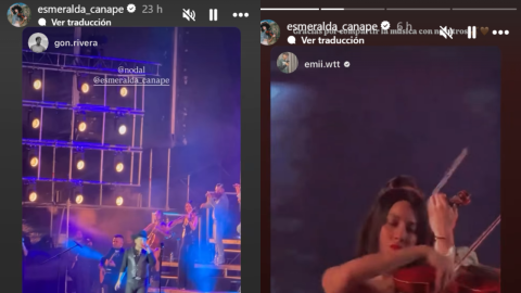 Video: La violinista reaparece junto a Christian Nodal y las redes estallan