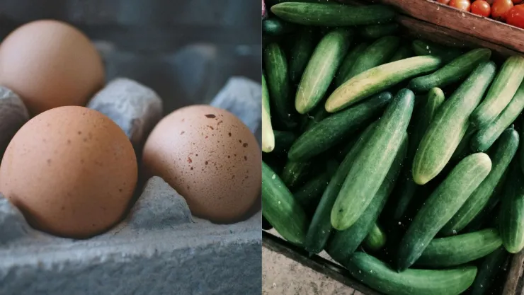 Alerta por posible salmonela en pepinos y huevos de varios supermercados de Estados Unidos y Canadá