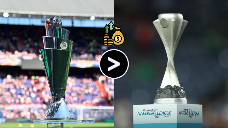 La diferencia de premios entre la UEFA Nations League y la CONCACAF Nations League