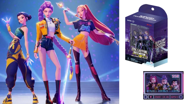 3 sets de tarjetas coleccionables de Kpop Demon Hunters; ideales para regalar a un fan de las Guerreras Kpop