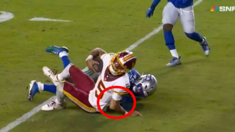 ¿Se acabó la temporada para Jayden Daniels? Así fue la brutal lesión del QB de los Commanders ante los Seahwaks