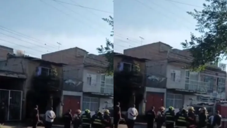 ¡Se registra otro incendio! Casa se quema en la colonia Tetlán y reportan dos heridos