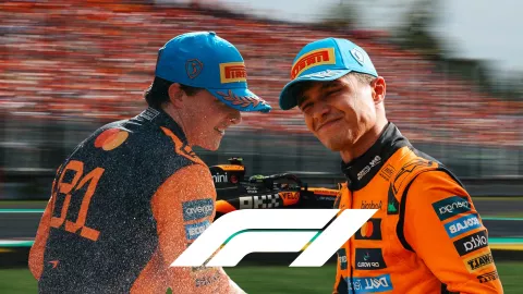 Piastri y Norris pelean en McLaren por ser los líderes de la Fórmula 1.