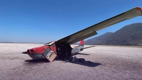 ¡Urgente! Se desplomó avioneta en Laguna de San Marcos, Jalisco