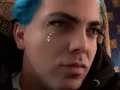 Cristian Castro con cabello azul..jpg