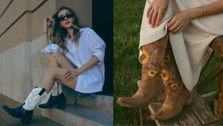 botas vaqueras en tendencia primavera 2026