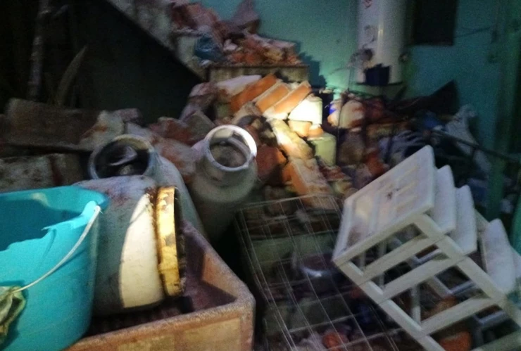 Explosión por gas lp acumulado en Pedro Escobedo