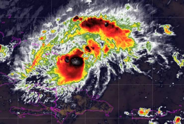 ÚLTIMA HORA_ Oscar evoluciona a Huracán Categoría 1; esta es su trayectoria en vivo
