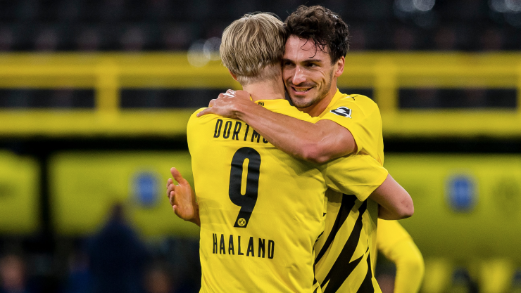 Celebración del Borussia Dortmund