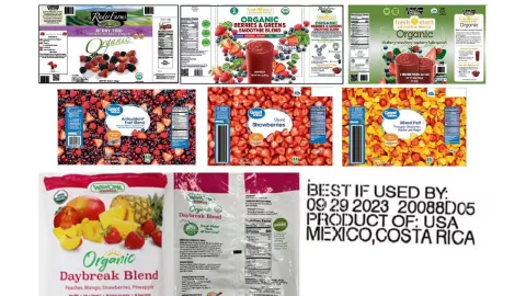 Marcas retiradas por posible brote de hepatitis A