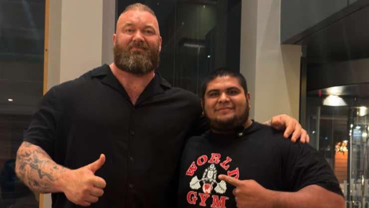 Mexicano rompe récord de actor de Game of Thrones al levantar más de 500 kilos; se lo dedica a su perrito