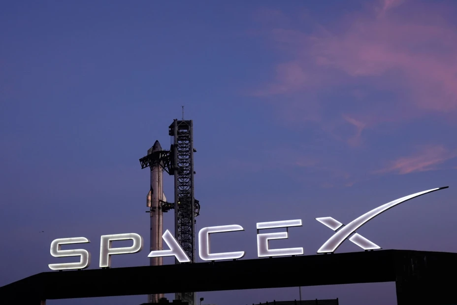 Cohete Starship de SpaceX en Boca Chica, Texas