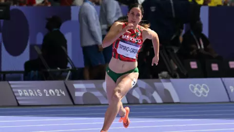 Cecilia Tamayo en París 2024 en los 200 metros planos Juegos Olímpicos