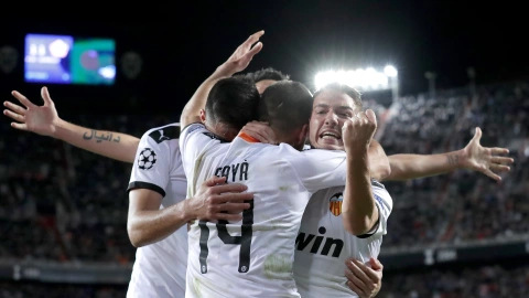 Valencia CF v Lille OSC: Group H - UEFA Champions League