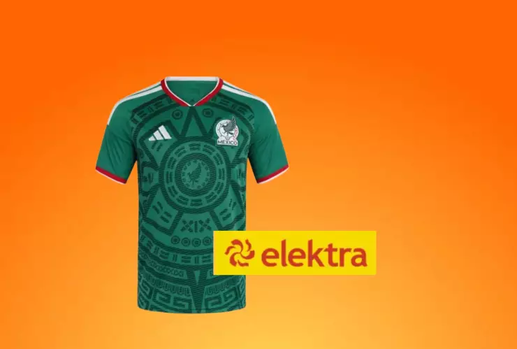 La camisa de la Selección Mexicana para el Mundial 2026 que ofrece Elektra