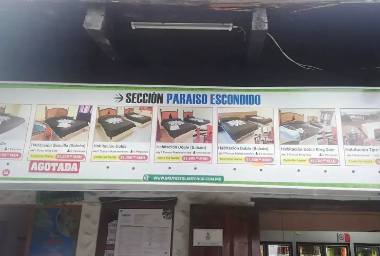 Precios de cabañas y hoteles en Grutas de Tolantongo 2025