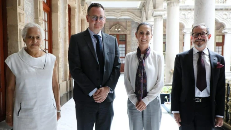 Sheinbaum representantes Naciones Unidas