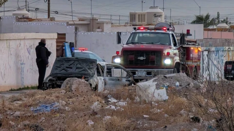 Localizan a dos personas calcinadas.