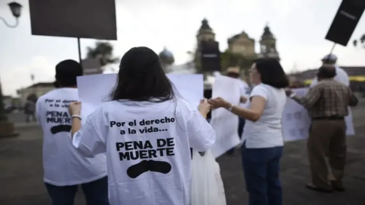 Activistas en Guatemala están a favor de la pena de muerte