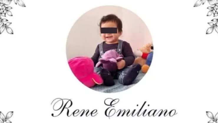 René Emiliano “N”, bebé de 9 meses que perdió la vida en Zacatlán.