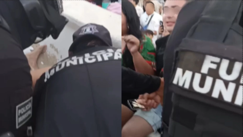 Carnaval de Progreso se ve opacado por pelea de una pareja; video es viral en redes
