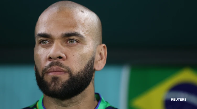 Dani Alves con la selección de Brasil