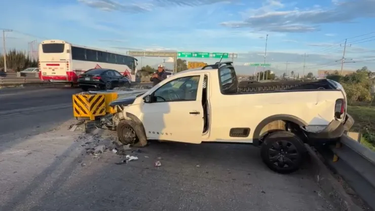accidente autopista México-Puebla hoy