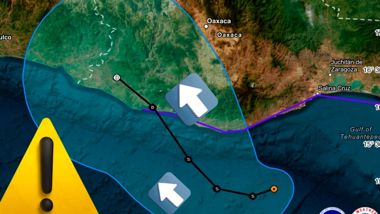 Depresión Tropical Once-E podría evolucionar a Tormenta Tropical Kristy ¿Llegará a Chiapas?