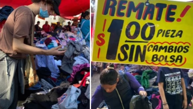 ¿Ropa desde 1 peso? Ester sería el tinguis de paca más barato en CDMX