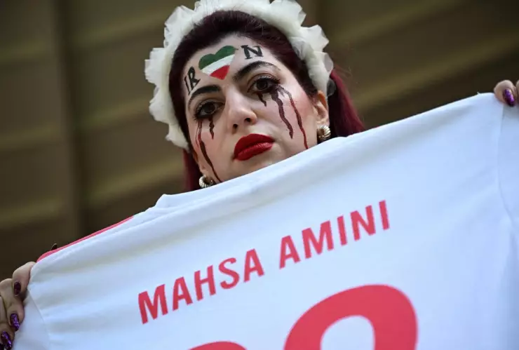 Irán protestas en Qatar 2022 por muerte de Masha Amini