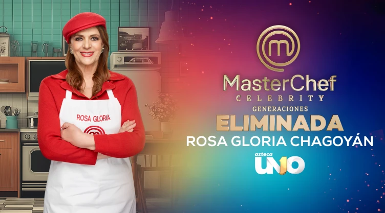 Rosa Gloria Chayogán es la segunda eliminada de MasterChef Celebrity Generaciones.