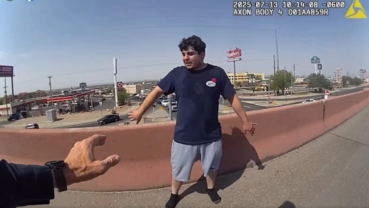 Captura de pantalla de Xavier Hernández, muerto en El Paso, Texas.