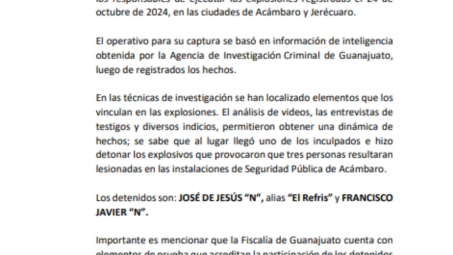 comunicado fiscalía de guanajuato