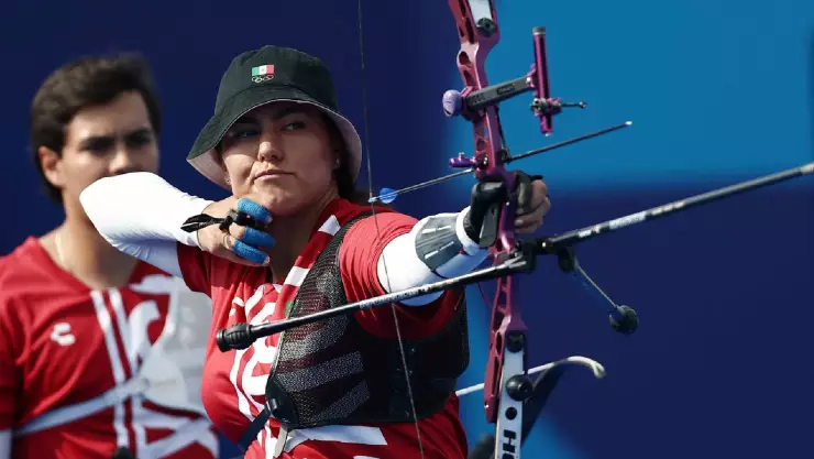 Martías Grande Alejandra Valencia Tiro con Arco Mixto París 2024 Juegos Olímpicos