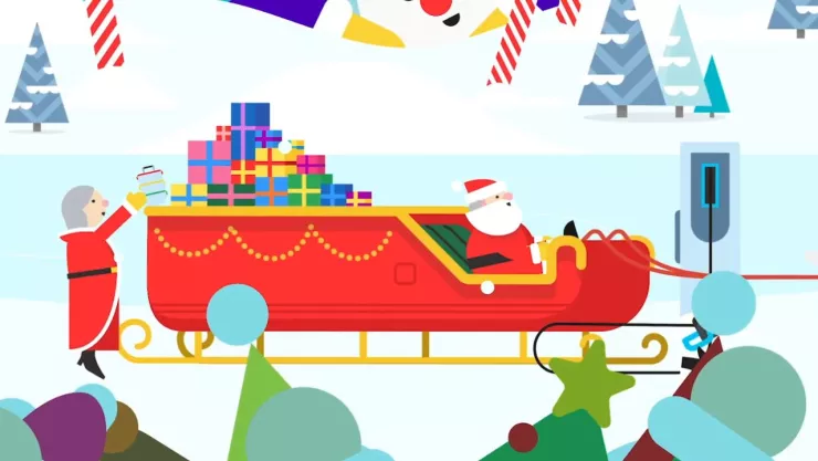 Santa Claus se prepara para salir en su trineo a entregar regalos a niños de todo el mundo; sigue su recorrido en Santa Tracker.