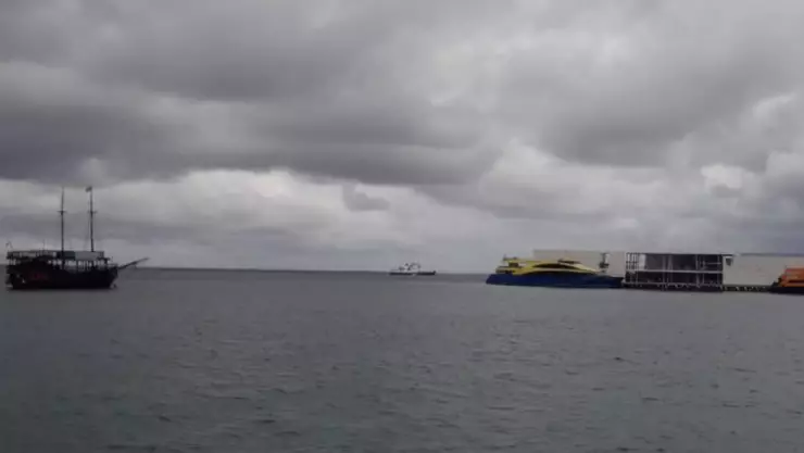 Condiciones del clima afectan la navegación en Cozumel y Playa del Carmen