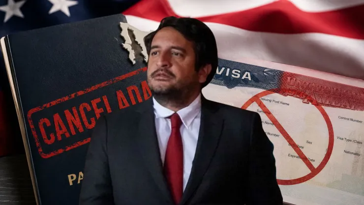 Andrés Manuel López Beltrán visa cancelada