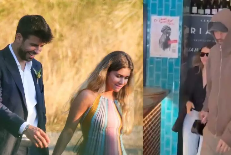 Abucheos y escolta policial_ Piqué y Clara Chía viven tensa salida de restaurante en España.jpg