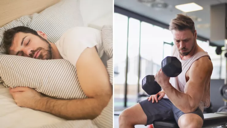 ¿Cuánto tiempo debo dormir para aumentar masa muscular?