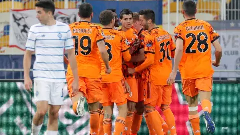 Álvaro Morata hace de Cristiano en Ucrania