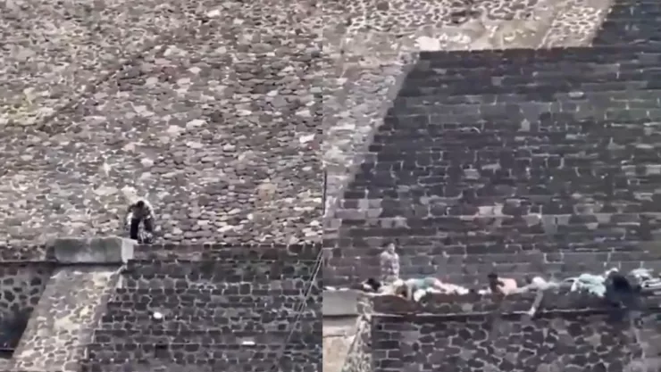 momento balacera zona arqueológica