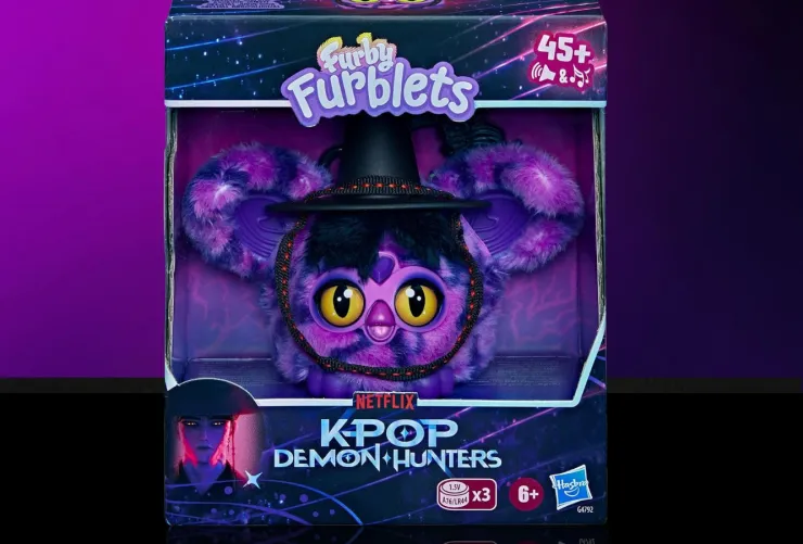 Furby de Jinu de los Saja Boys de Kpop Demon Hunters