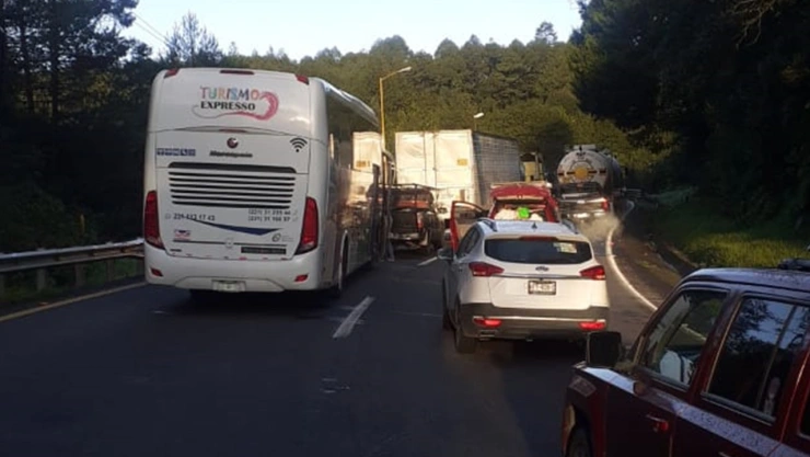 autopista Puebla-Veracruz hoy 20 de julio
