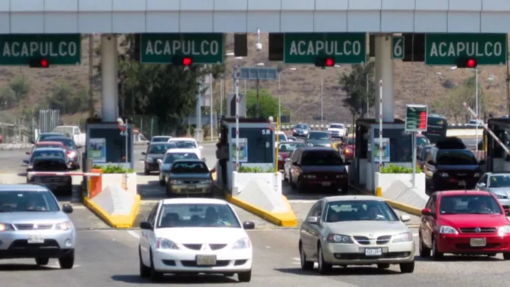 Caseta con destino a Acapulco.