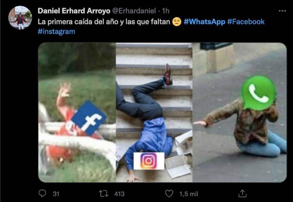 caida redes 5 enero